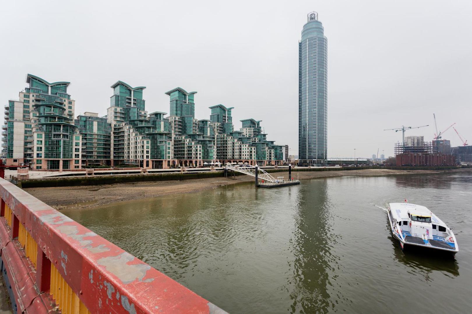 런던 Veeve - Modernist Wharf 아파트 외부 사진